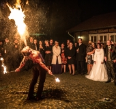 Günstige Feuershow